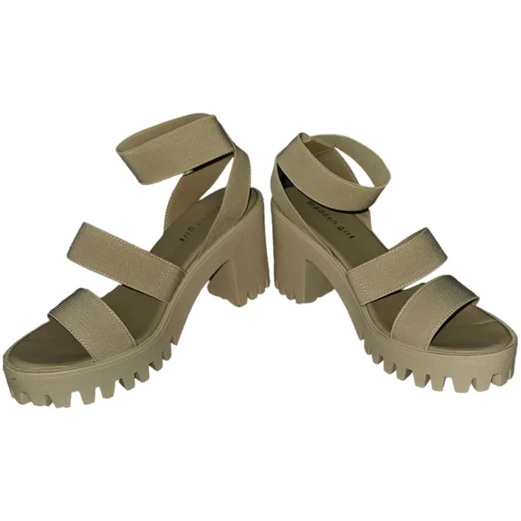 NWOT Madden Girl Platform Ankle Strap Heels - Picture 4 of 8